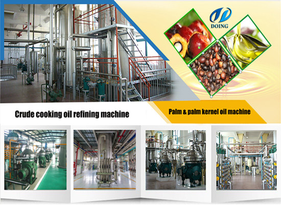 Palm oil refinery process, chemical refining and physical refining of palm oil