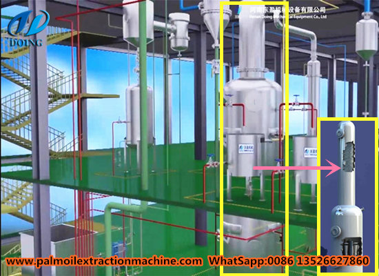 What factors affect palm oil refinery deodorization effect?