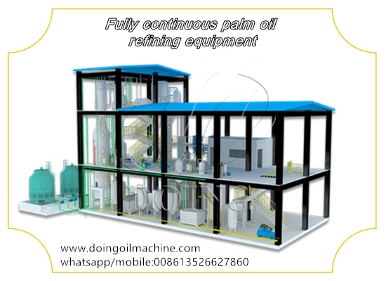 Deal for 50TPD Palm Oil Refining Machines & 30TPD Fractionation Machines in Nigeria