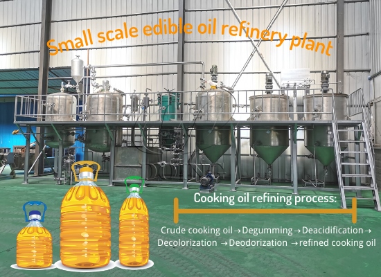 What's the common equipment for small scale palm oil refinery plant?