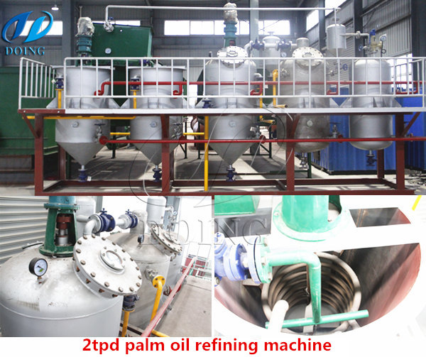 2tph palm oil refining machine 
