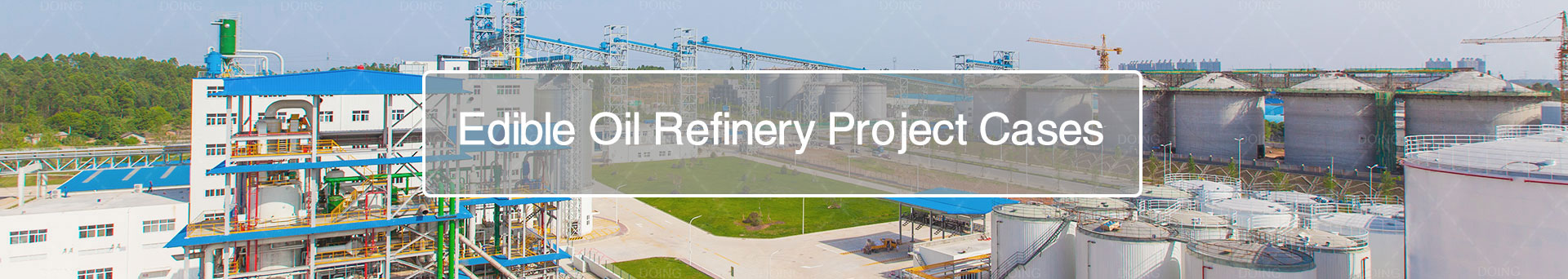 Turnkey project of palm oil refinery plant