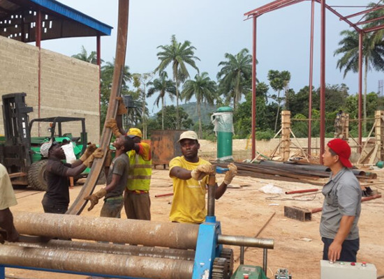 Installation of palm kernel oil extraction plant in 