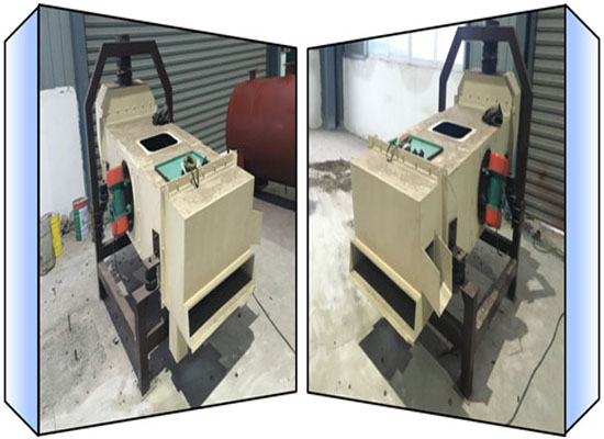 Vibrate sieving machine running video