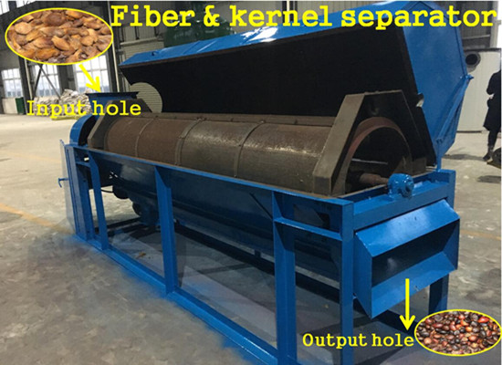 5tpd palm kernel oil pressing production line video