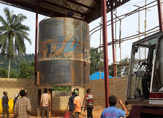 Nigeria palm kernel oil mill plant project installa