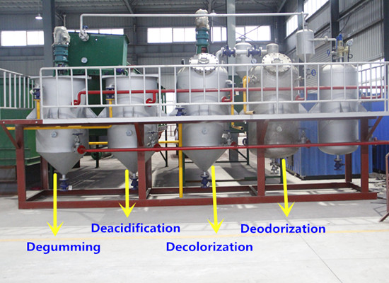 1-10tpd small scale palm oil refinery plant