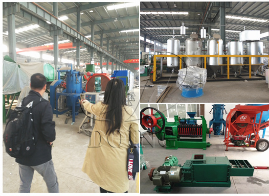 Philippines customer buy palm oil extraction machine from DOING Group