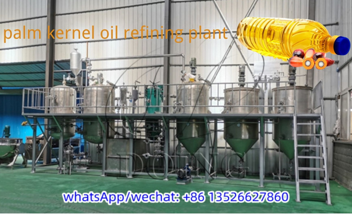 Palm kernel oil refining machine
