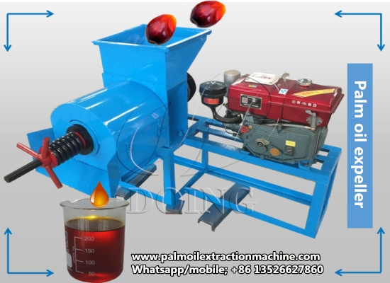The 500kgh palm oil expeller purchased by a Ghanaian customer from Henan Glory Company has been shipped