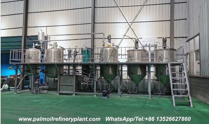 Thermal oil heating palm oil refinery plant.jpg