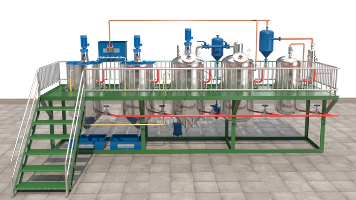 palm oil refining equipment