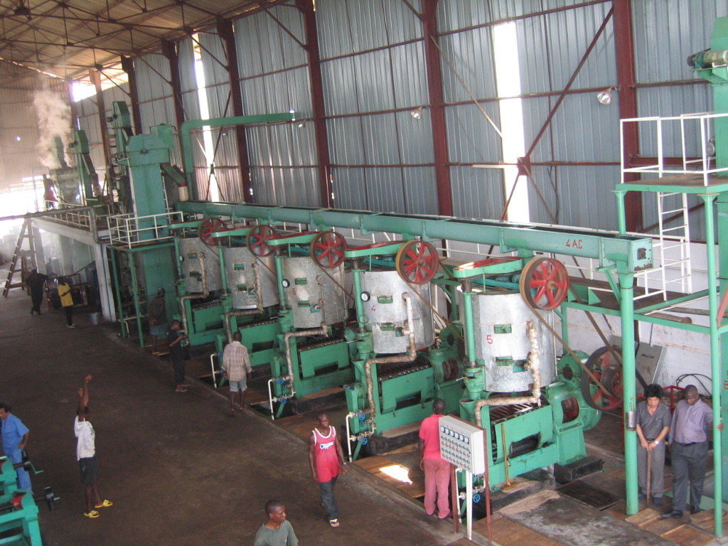 Palm Kernel Oil Extractin Plant workshop in Sierra Leone