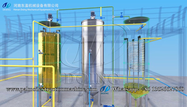 palm kernel oil fractionation plant 