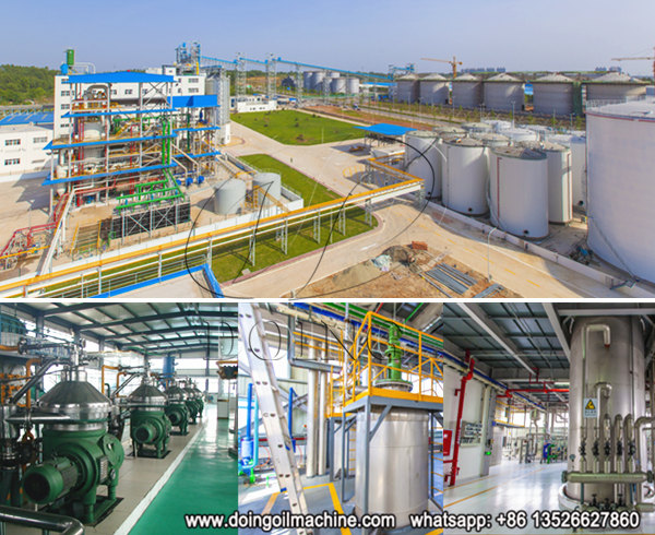 continuous palm oil refinery plant 