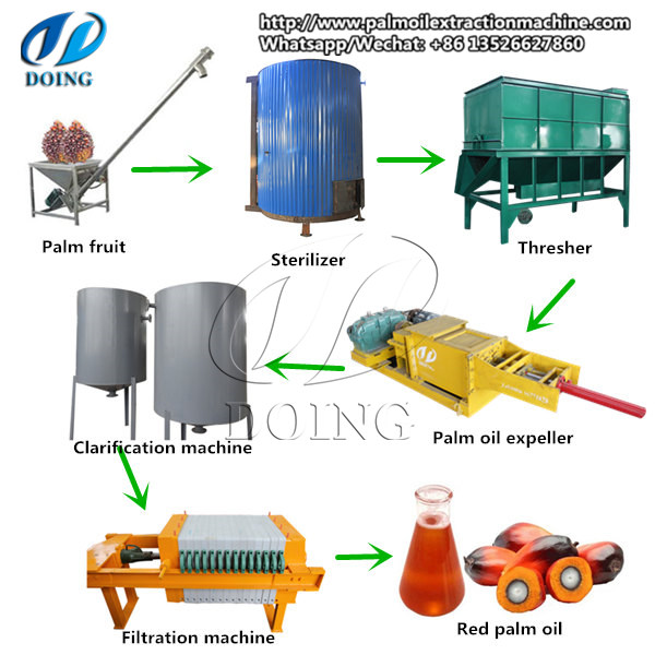 palm oil production process 