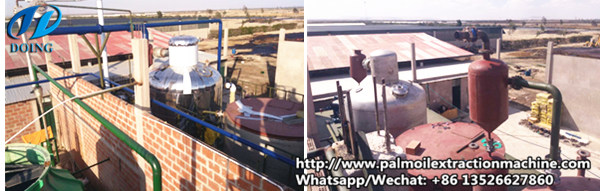 batch type palm oil refinery plant 