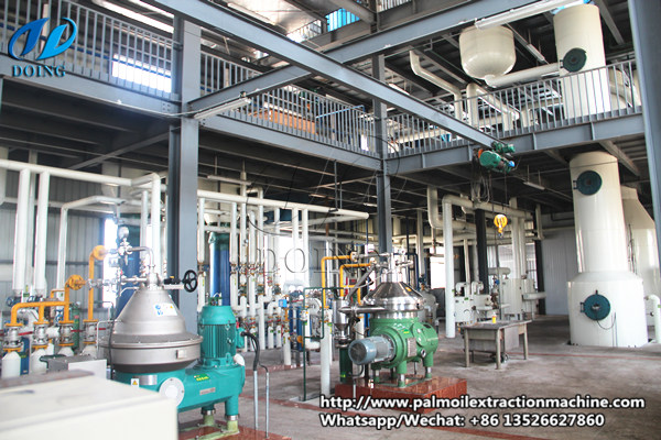 continuous palm kernel oil refinery plant 