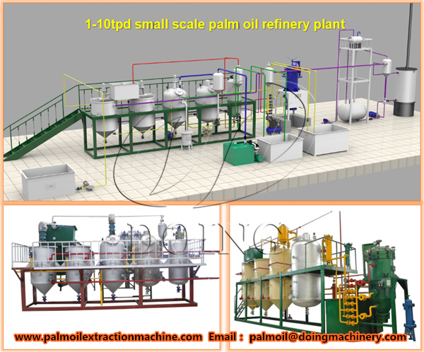 palm oil refinery plant 