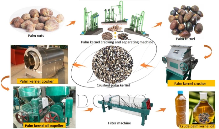 palm oil processing machine 