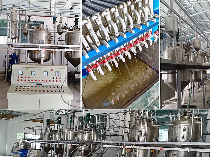 small scale cooking oil refining machine