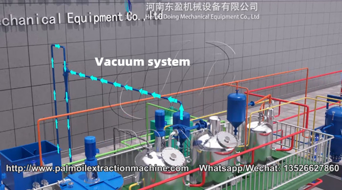 palm oil refining machine